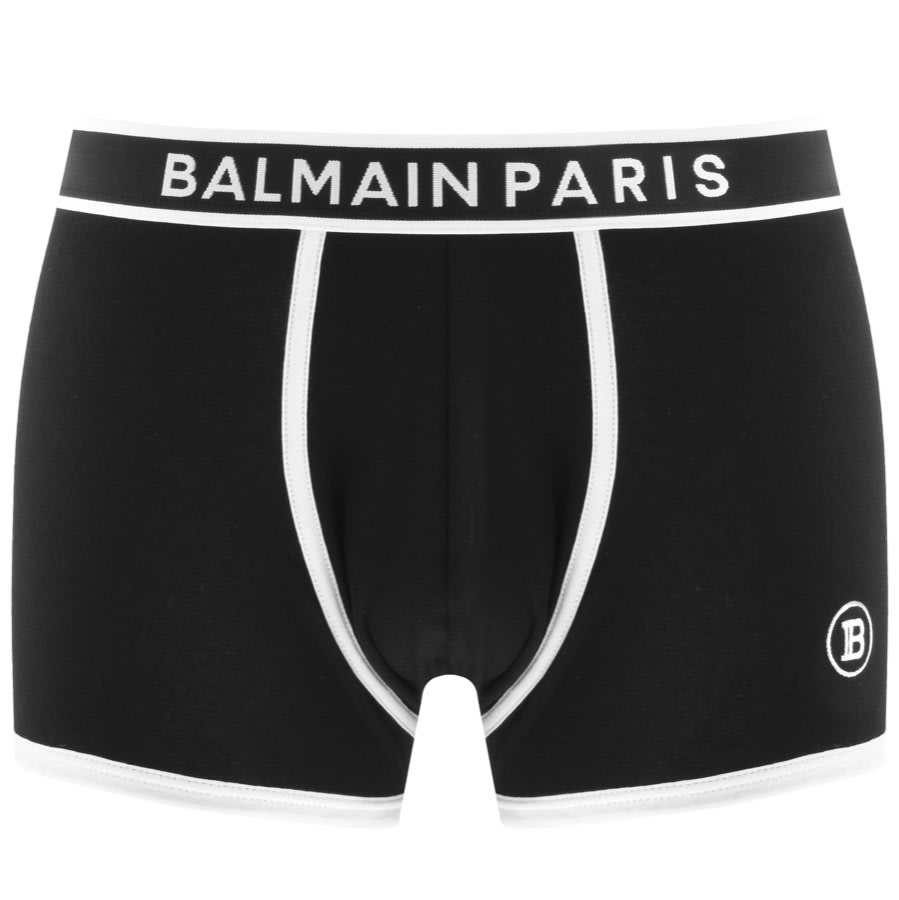Alternative Image for ProductBalmain Underwear Stretch Trunks Black1